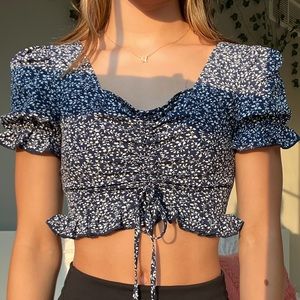 Shein Floral Top